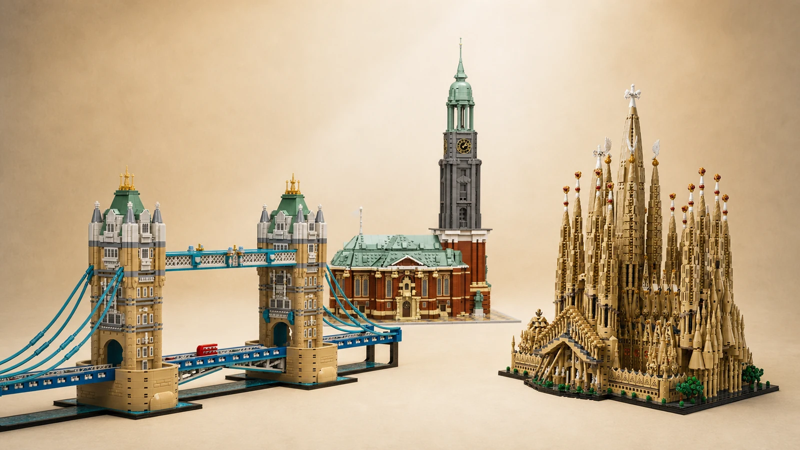 Architektur-Sets: Wahrzeichen im Vergleich